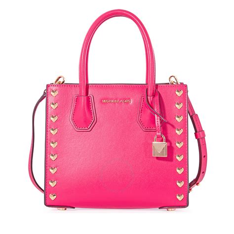 michael kors handtas pink black mercer|MICHAEL KORS MERCER MEDIUM MESSENGER .